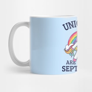 Unicorn Are Born In September Mug